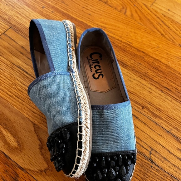 Circus by Sam Edelman Womens Loretta Canvas Espadrilles Blue size 6 - Picture 2 of 12